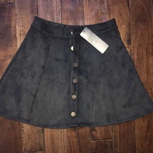 Soft Velcet black skirt